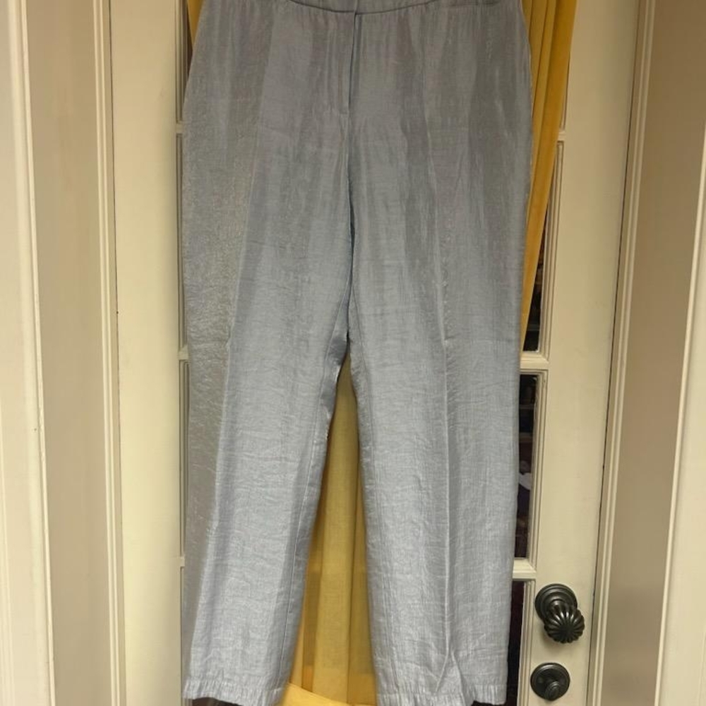 Chico's Silver Trousers